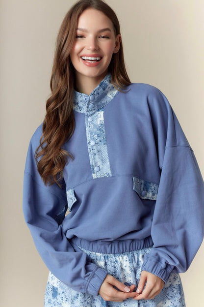 Ditsy Flower Sweatshirt