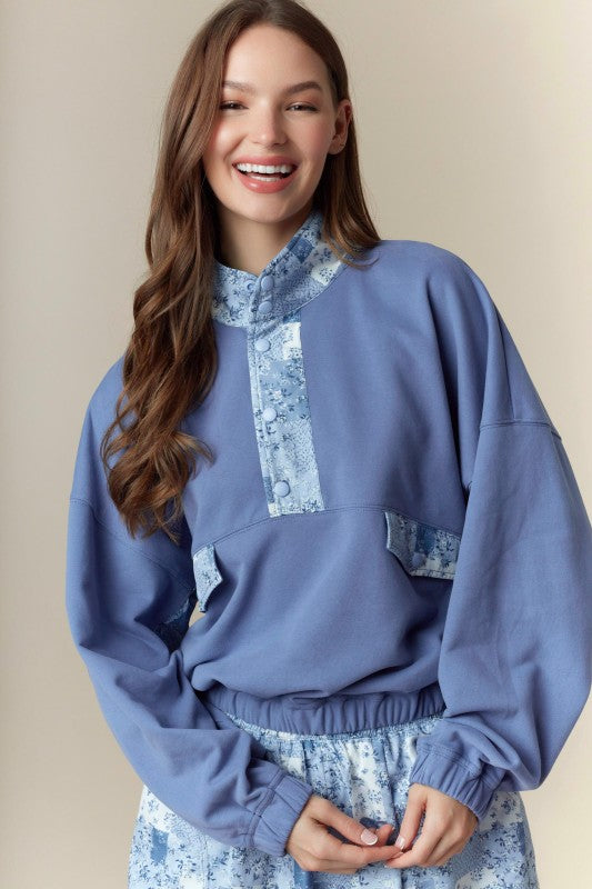 Ditsy Flower Sweatshirt