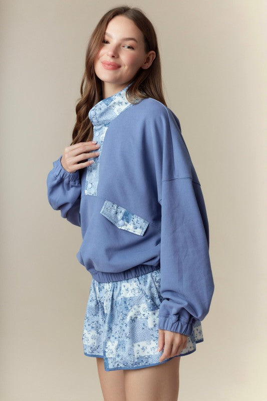 Ditsy Flower Sweatshirt