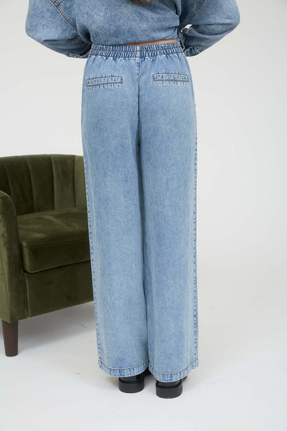 Chambray Pants