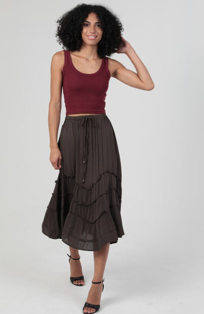 Taupe Ember Skirt