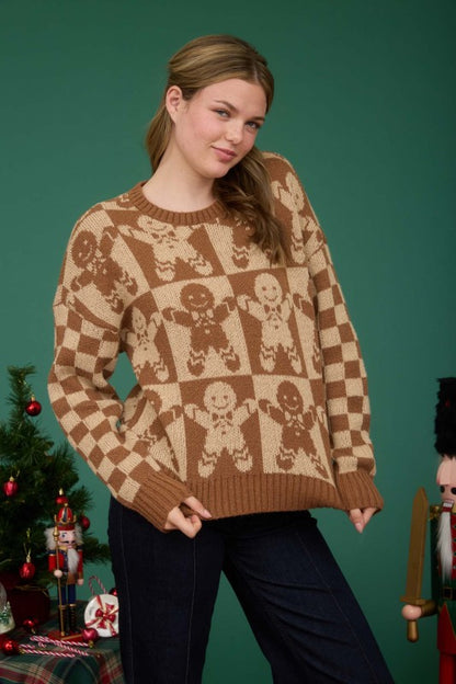 Gingerbread Sweater