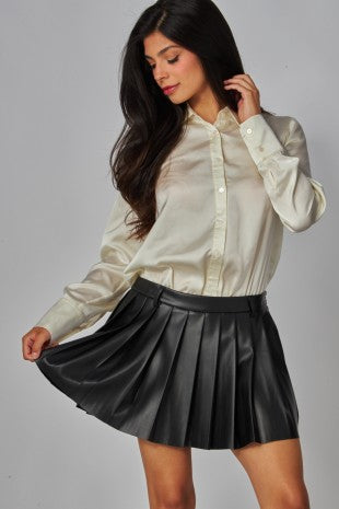 Leather Skirt