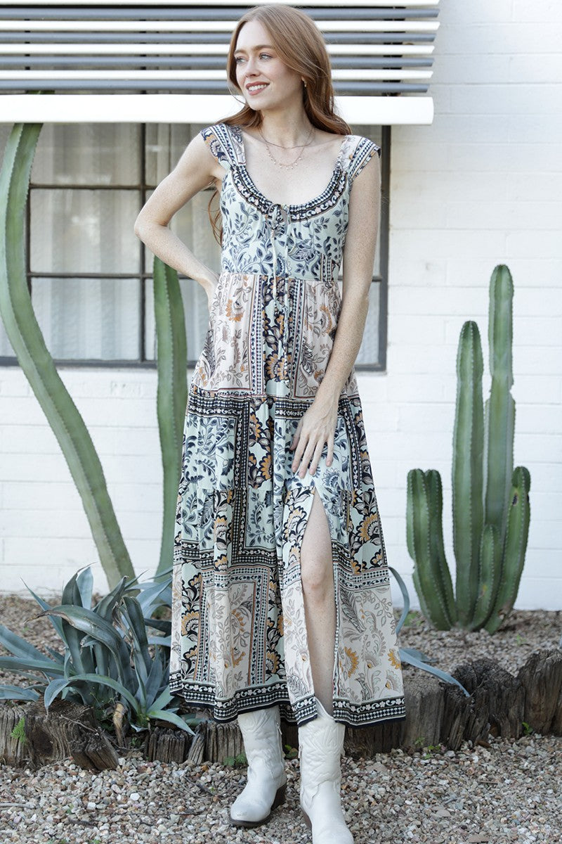 Mint Mix Dress