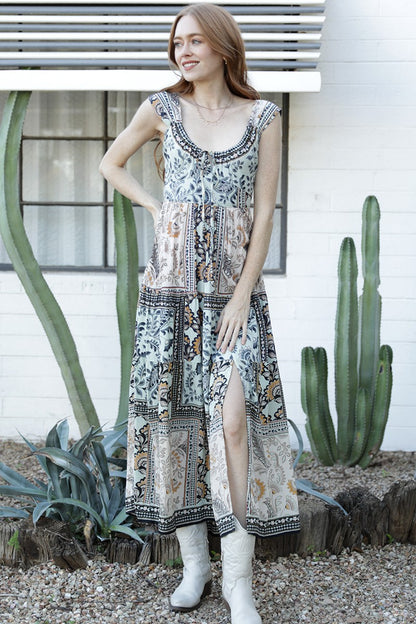 Mint Mix Dress