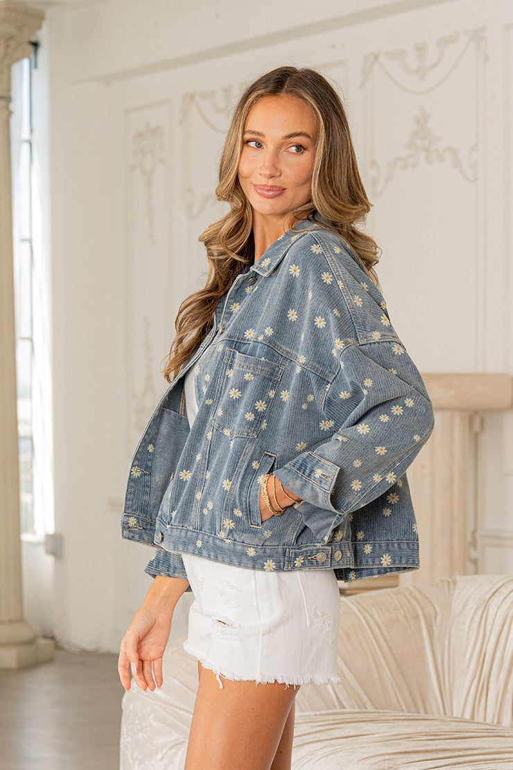Daisy Days Denim Jacket