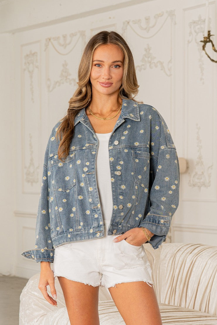Daisy Days Denim Jacket
