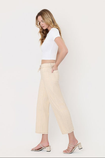 Stripes & Style Jeans (t)