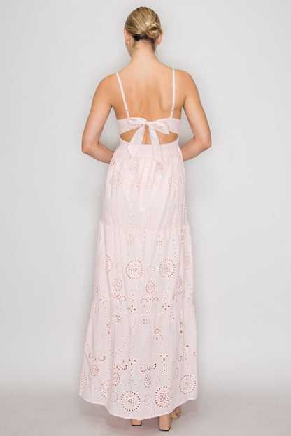 Blush Garden Maxi Dress