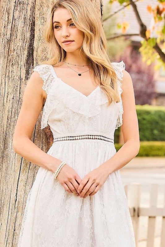 White Lace Dress