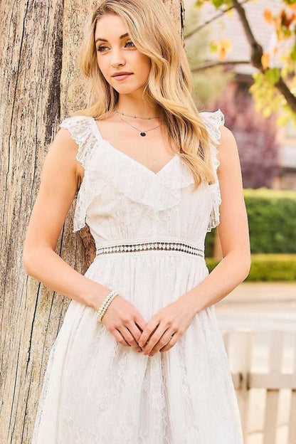 White Lace Dress