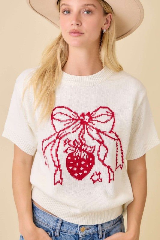 Strawberry Fields Sweater