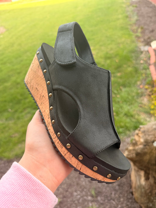 For Keeps Wedge Sandals (b)