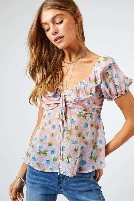 Blooms Of Summer Top