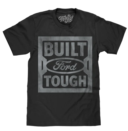 Built Ford Tough Steel Stamp Tee