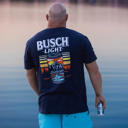 Busch Light Can Scene Tee