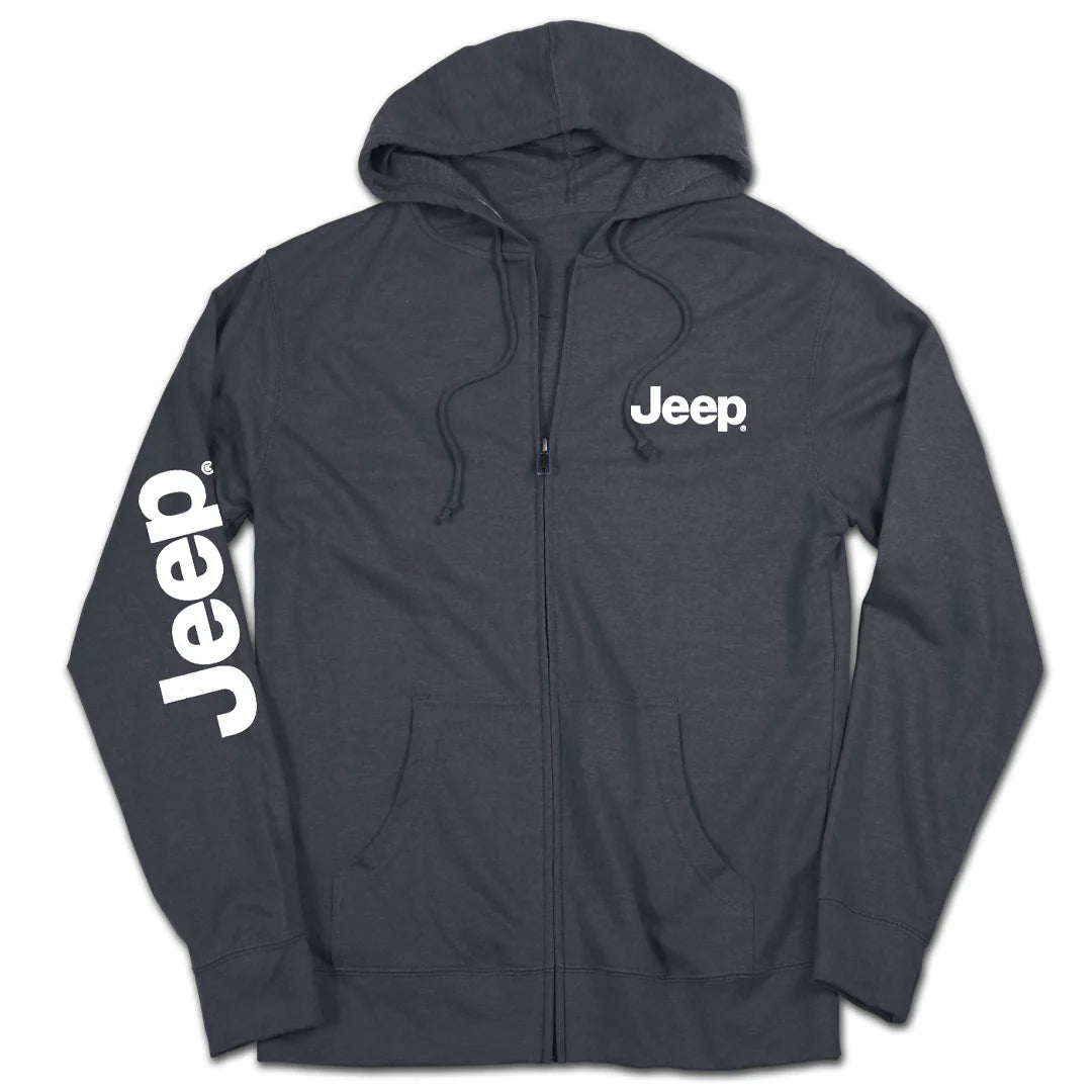 Jeep Sunset Beach Zip Hoodie