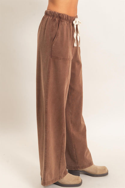 Autumn Haze Wide Leg Pants