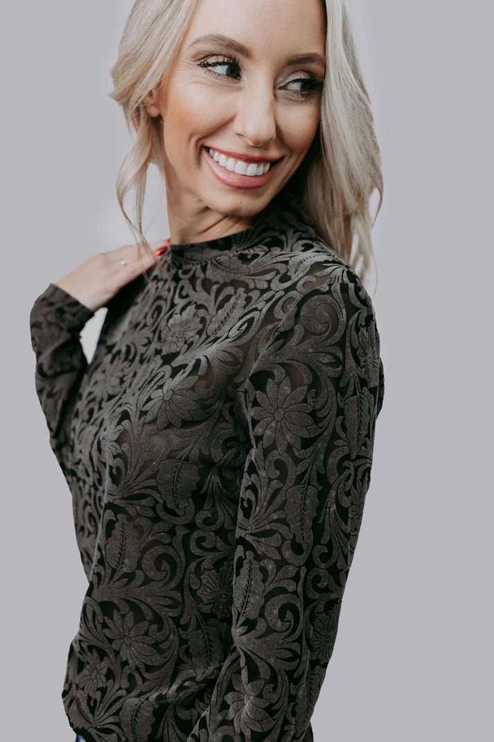 Mesh Tooled Longsleeve