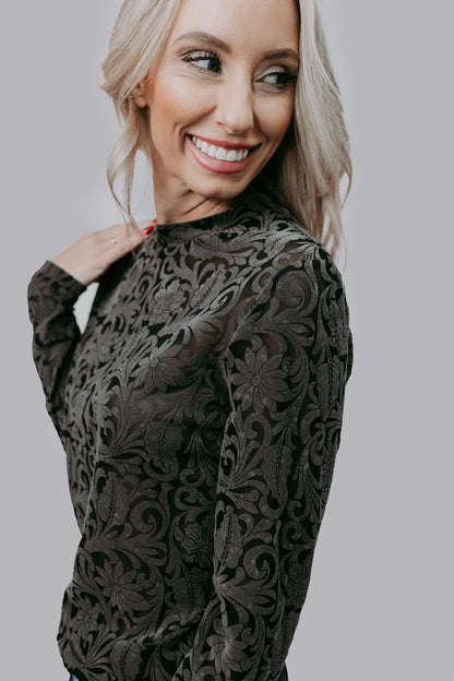 Mesh Tooled Longsleeve