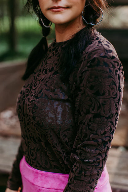 Mesh Tooled Longsleeve