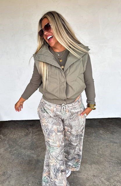 Pre Order Camo Or Checker Easy Does It Pants