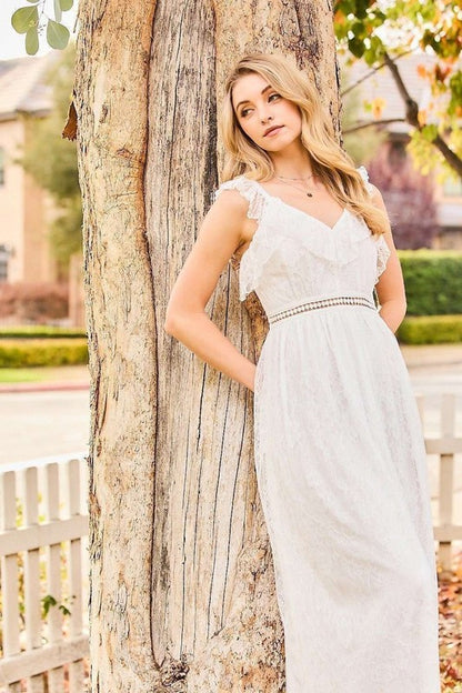 White Lace Dress