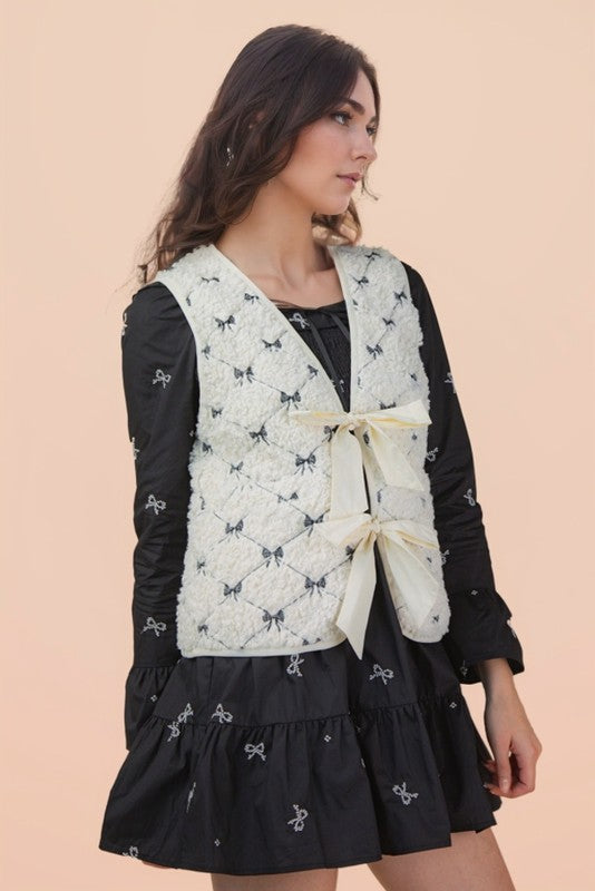 Bow Love Vest