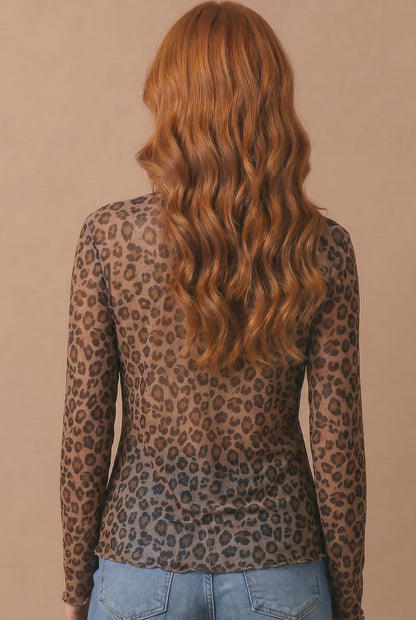 Wild Favorites Mesh Top