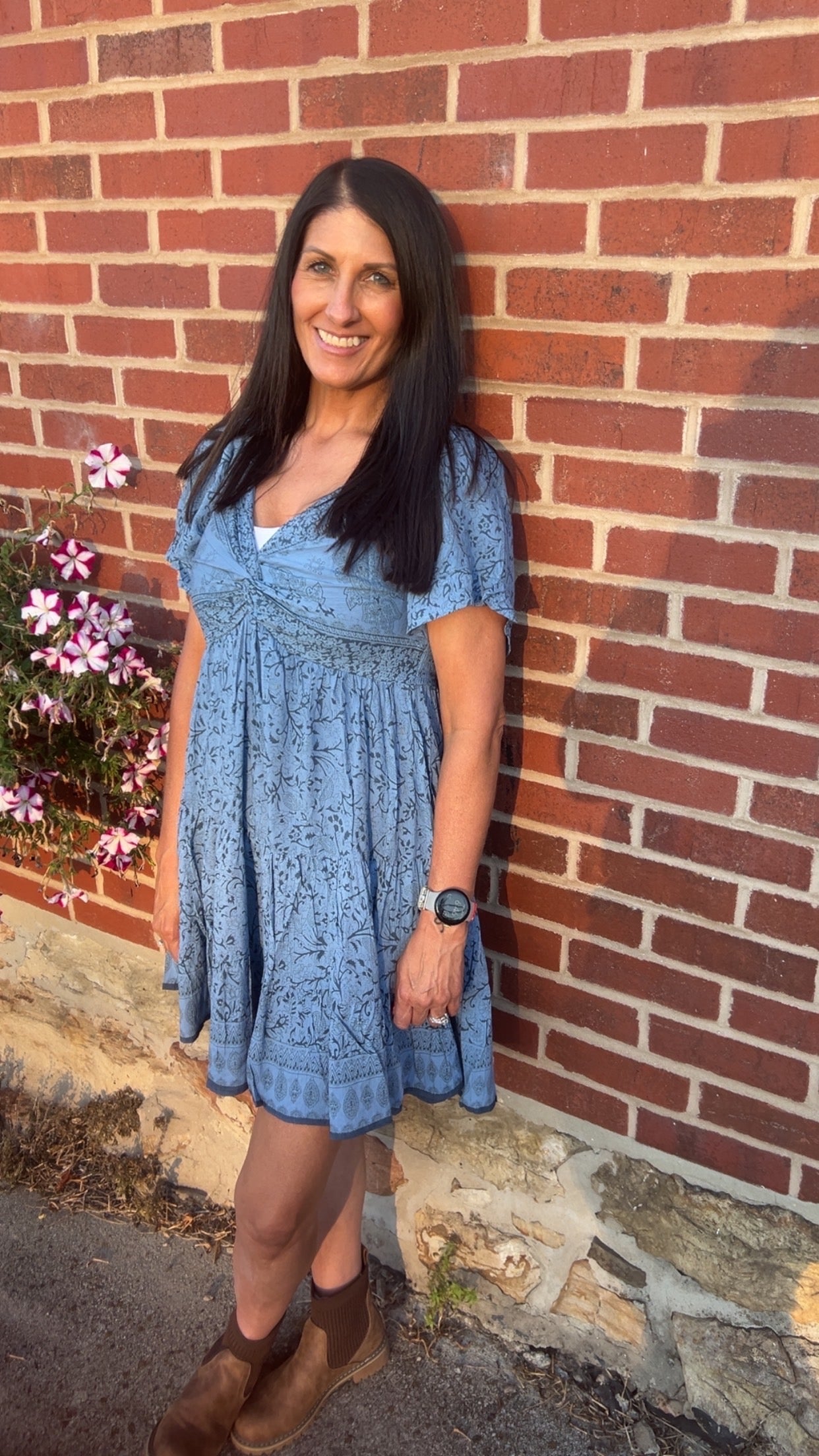 Feeling Blue Dress