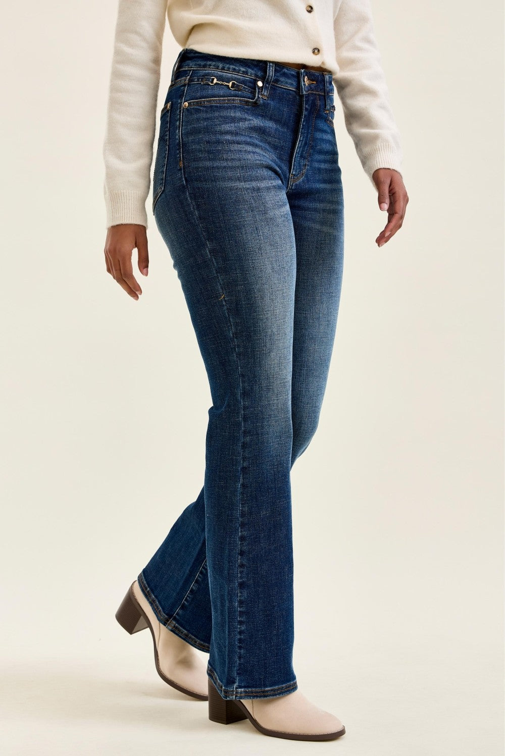 Daisy Mid Rise Bootcut Jeans