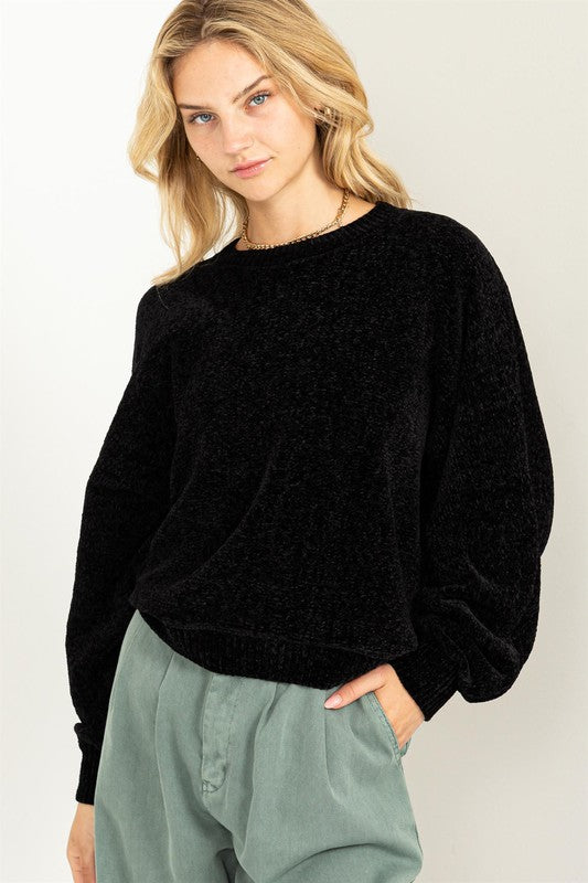 Black Cozy Sweater