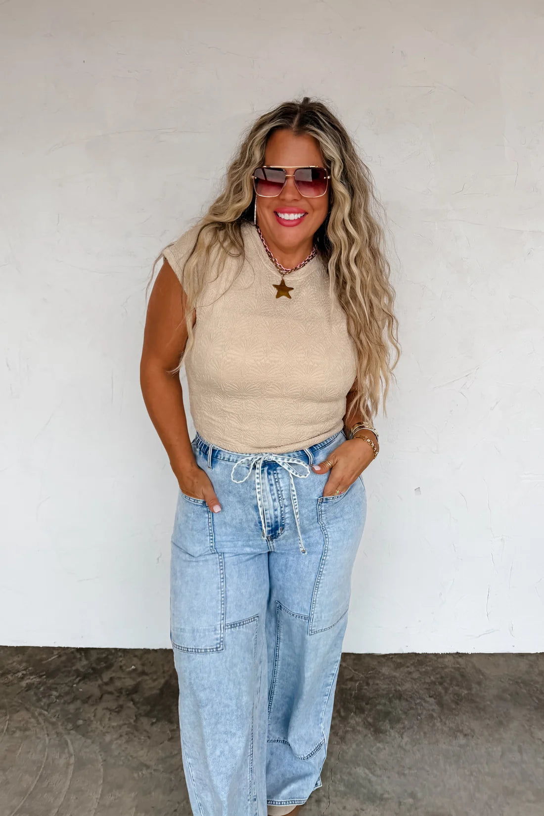 Jovie Tie Waist Jeans