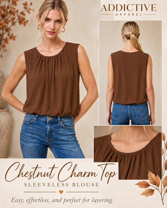 Chestnut Charm Top