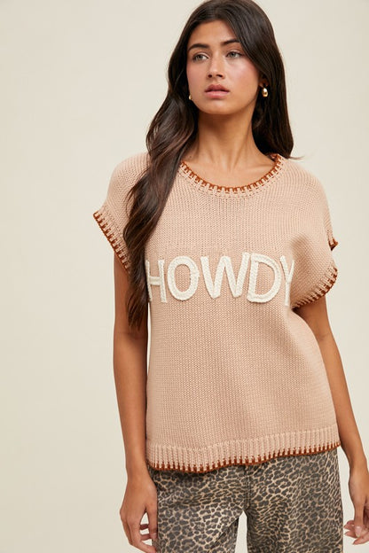 Howdy Sweater