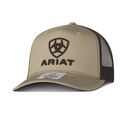 Ariat R112 Tan Mesh Hat