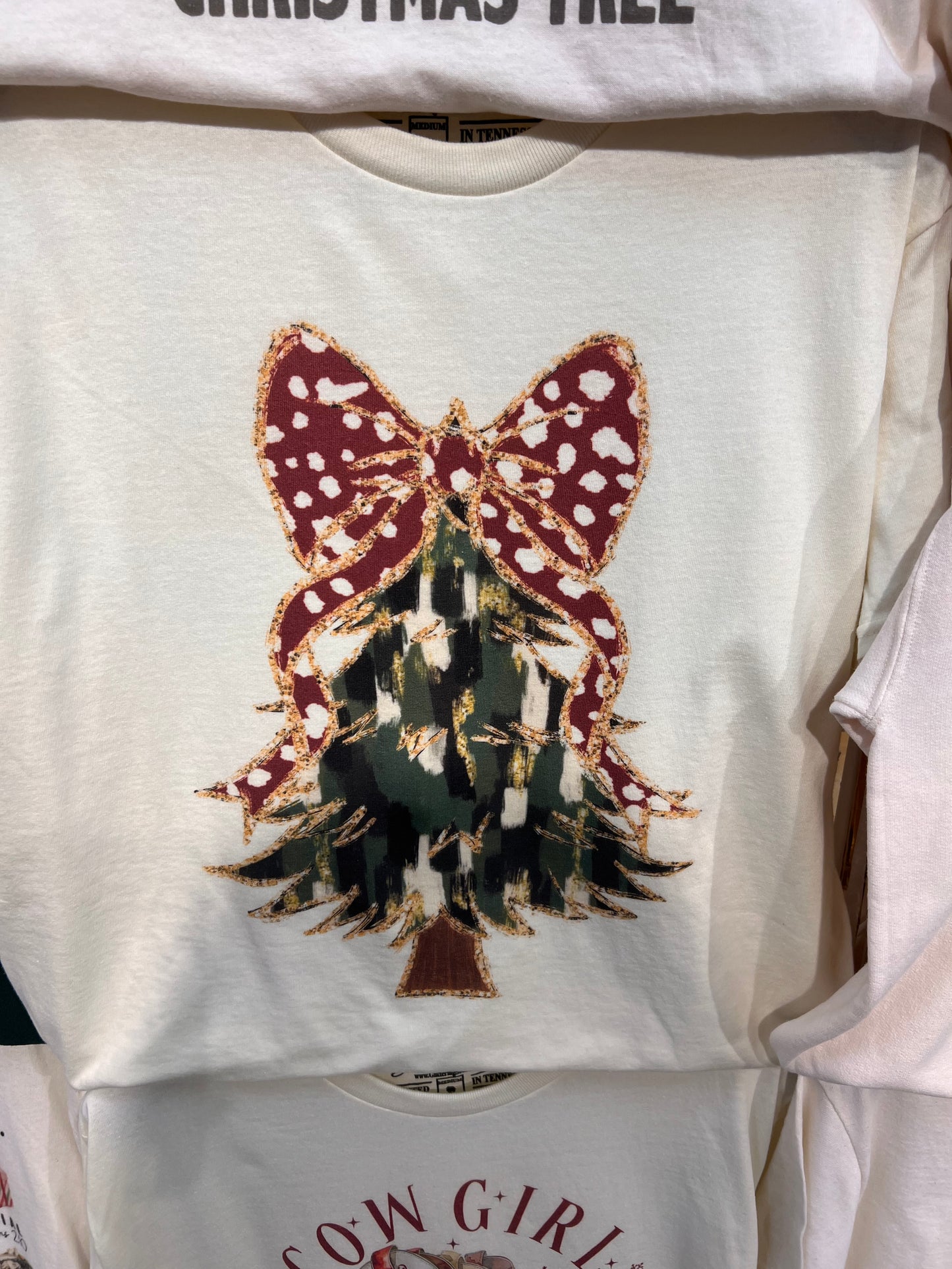 Glitzy Tree Tee