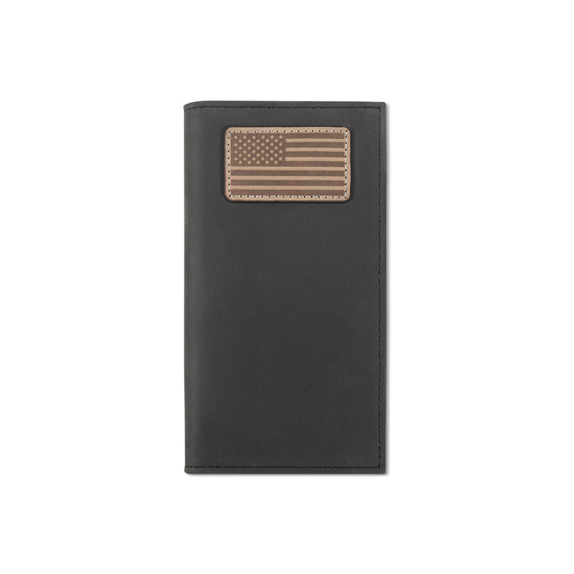 Ariat Black Flag Rodeo Wallet