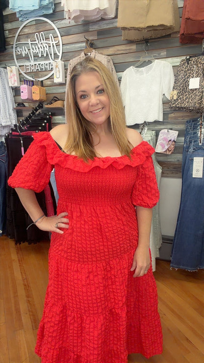 Simply Southern Red Dress
