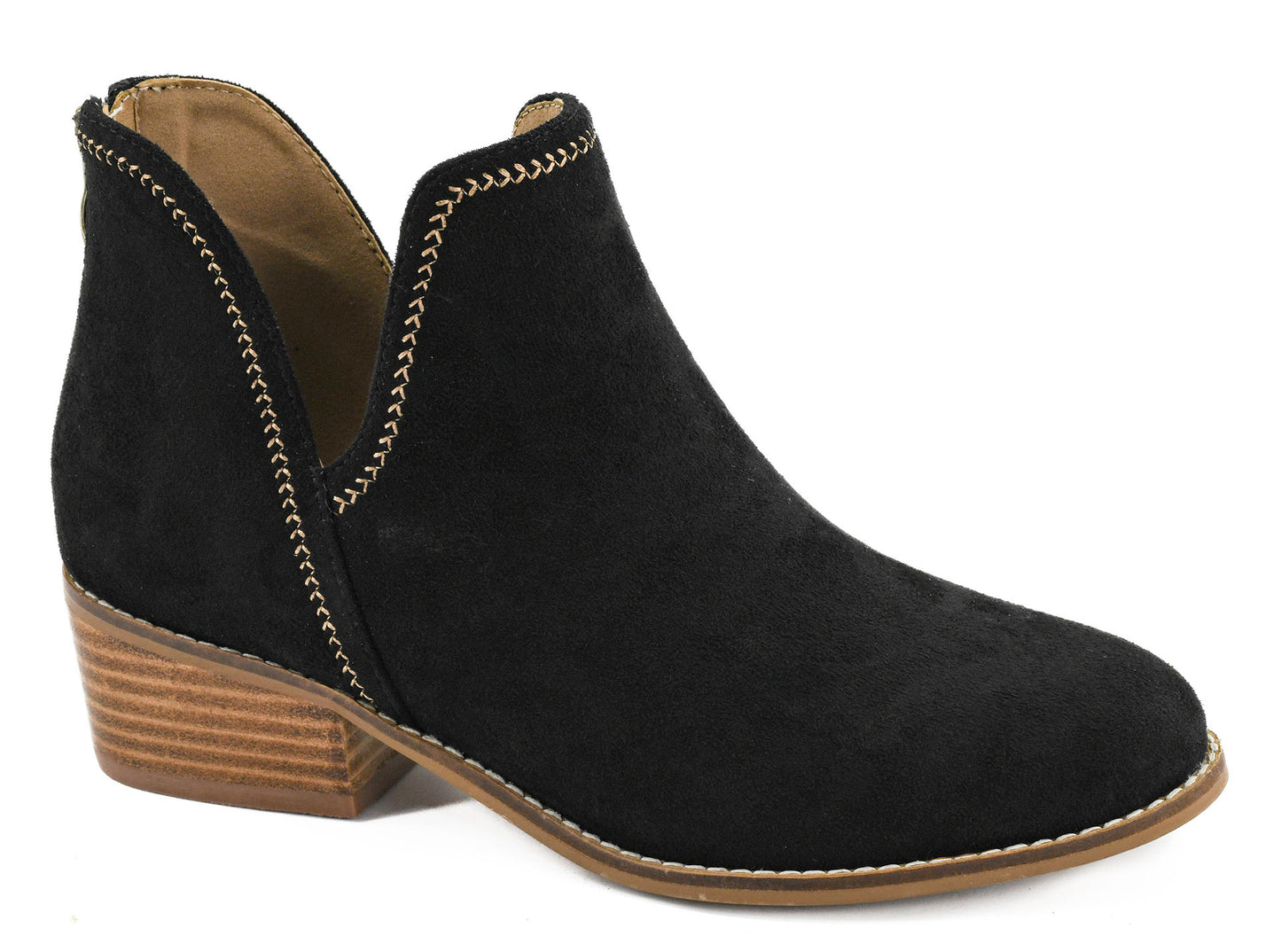 Corkys Bluffin Black Boots (B)
