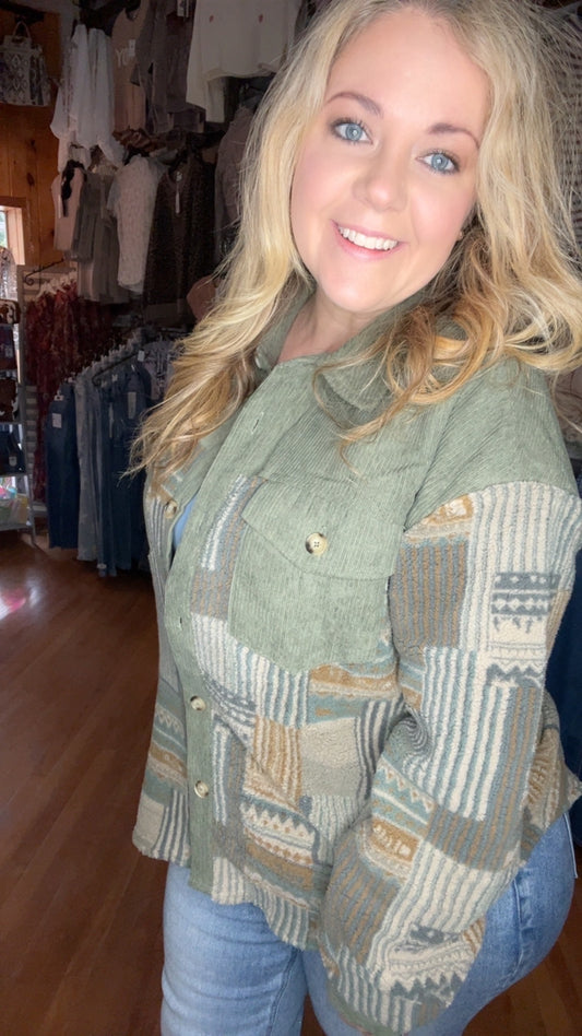 The Evergreen Escape Shacket