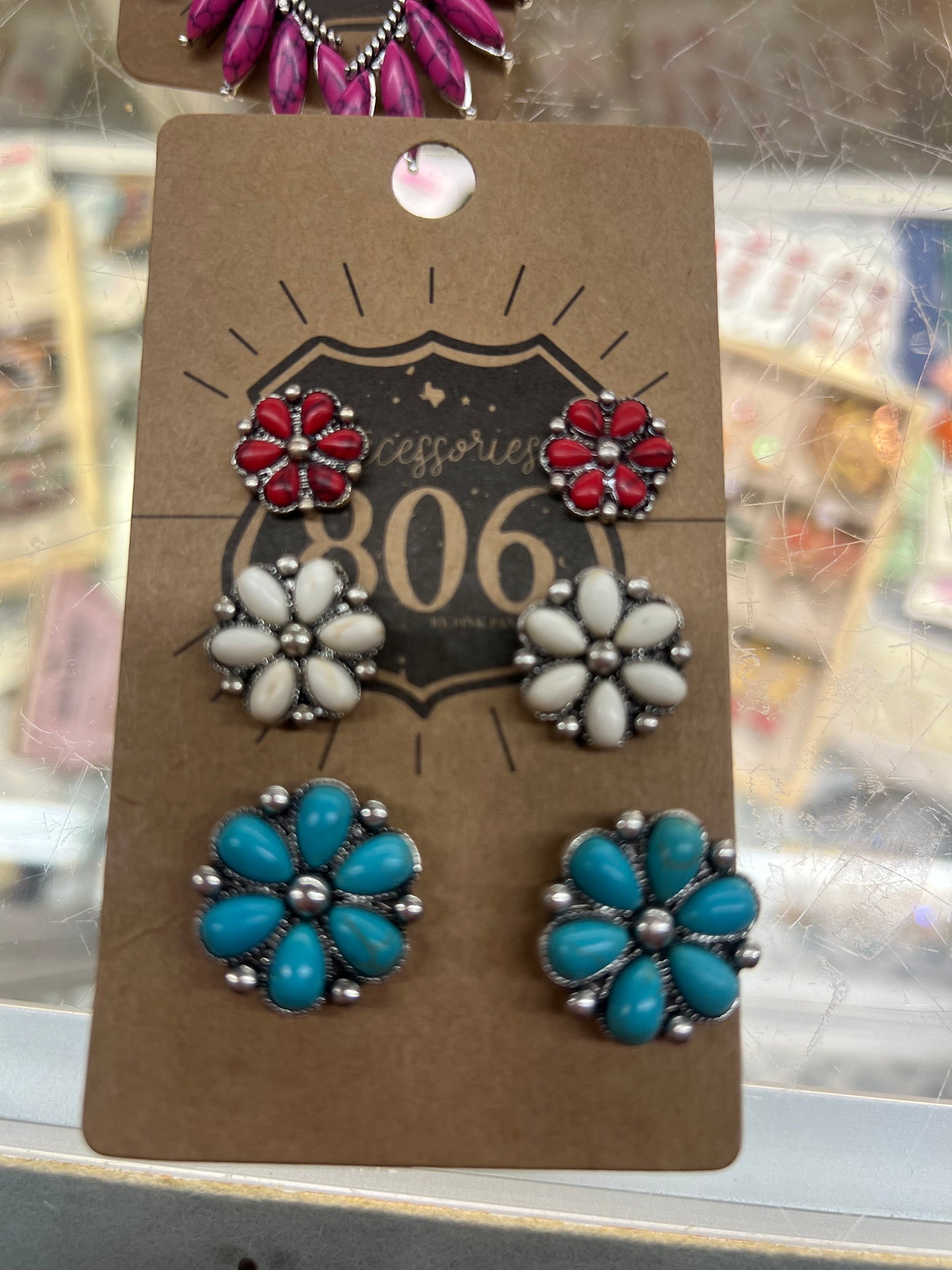 806 Turquoise Earrings