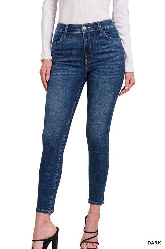 High Waist Skinny Jeans(l26)