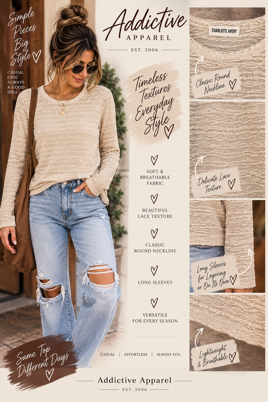 Taupe Dreams Top