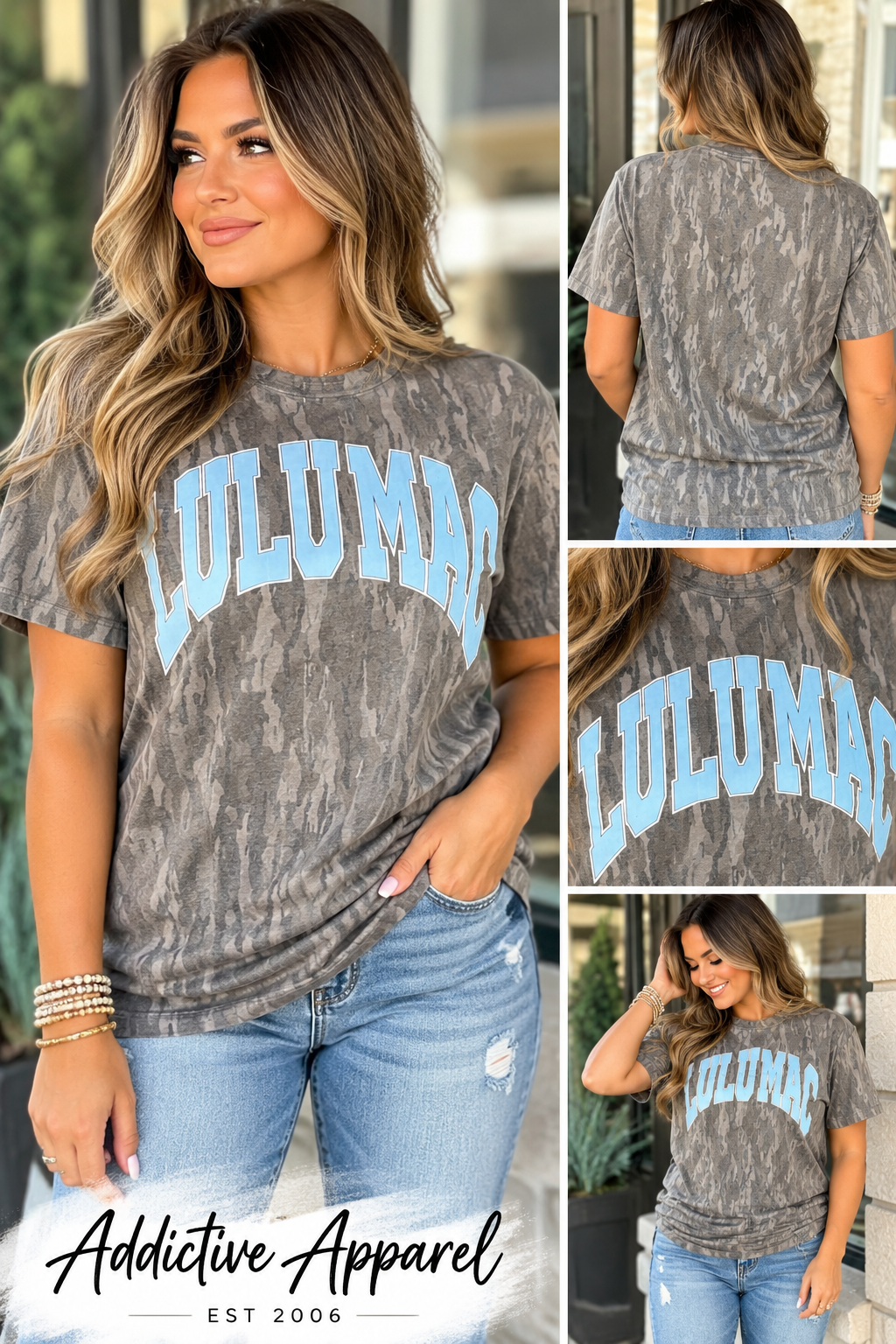 Camo Lulu Mac Tee