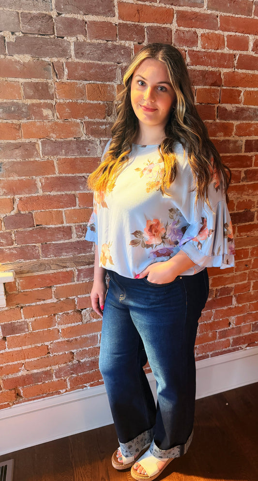 Wendi Floral Top