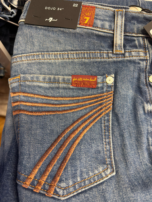 7 Dojo Blue Core Jeans