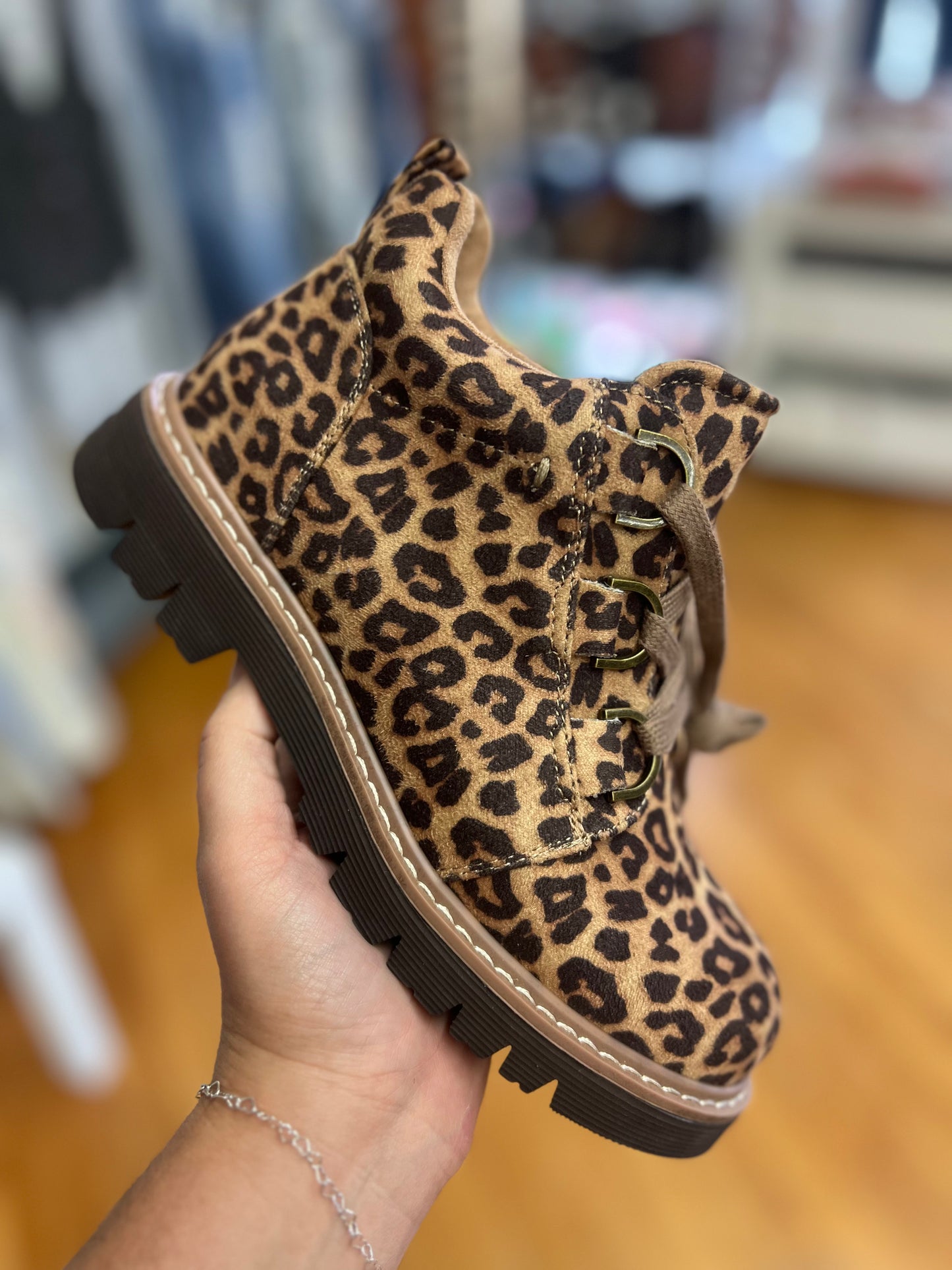 Campfire Corkys Leopard Boots (a)