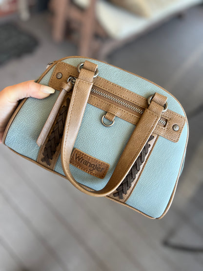 Wrangler Whipstitch Satchel