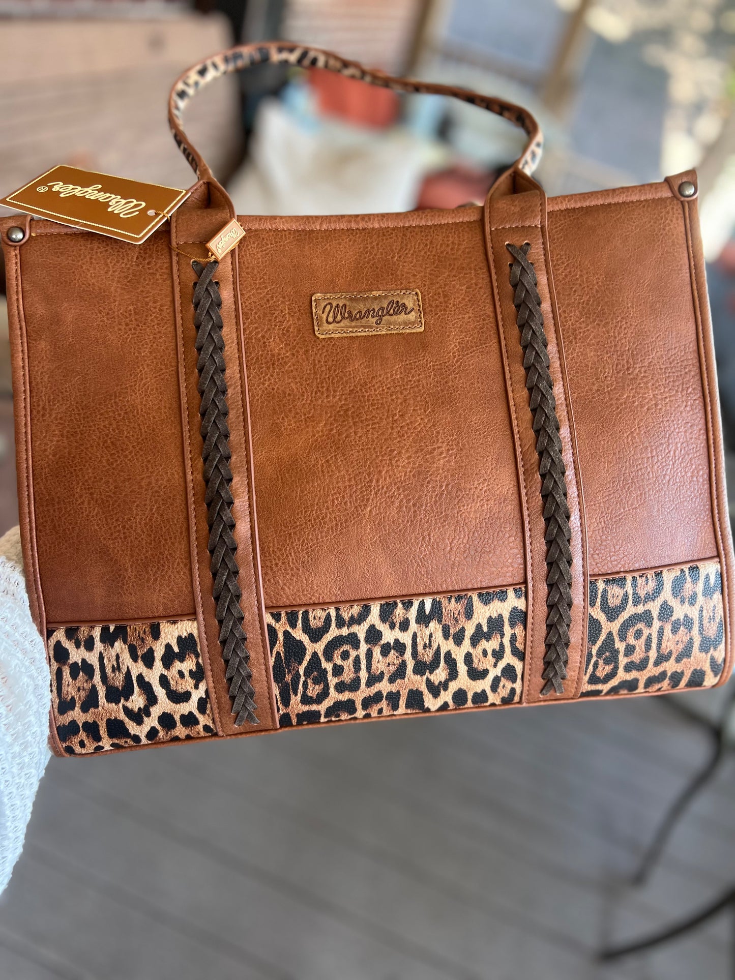 Wrangler Conceal Carry Wide Tote